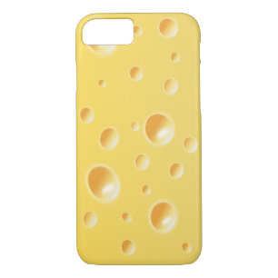 Gelber Schweizer Käse-Scheibe-Beschaffenheit Case-Mate iPhone Hülle