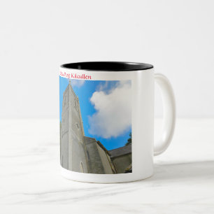 Gelber Sumpf Kilcullen , Kildare Zweifarben-Kaffee Zweifarbige Tasse