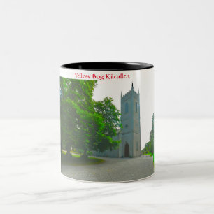 Gelber Sumpf Kilcullen , Kildare Zweifarbiges Kaff Zweifarbige Tasse
