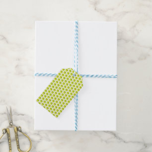 Gelber Tennisball Geschenkanhänger