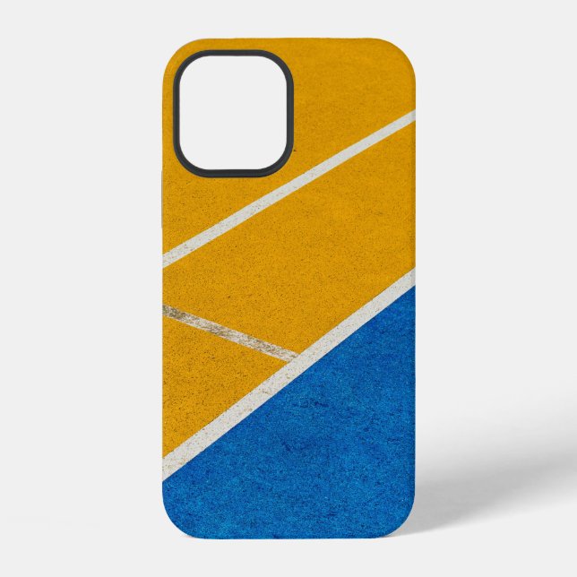 Gelber Teppich iPhone 12 Hülle (Rückseite)