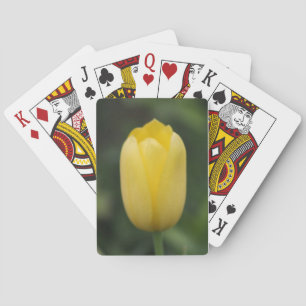 Gelber Tulip - Spielkarten mit geringem Sehvermöge