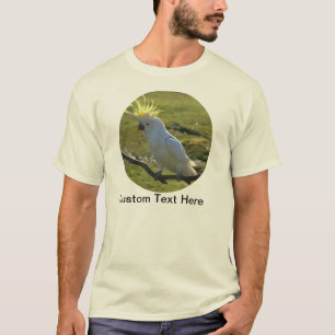 Gelber und weißer Kakadu T-Shirt