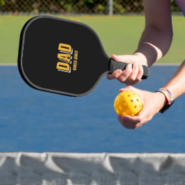 Gelber Vater Vibes Nur Pickleball-Paddel Pickleball Schläger
