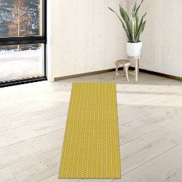 Gelber Wellenmuster-Yogamatte Yogamatte