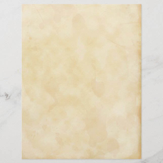 Gelbes altes Hintergrundpapier Flyer (Vorne)