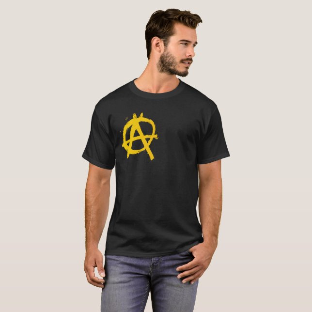 Gelbes ANCAP-T - Shirt der Sonderausgabe (Vorne ganz)
