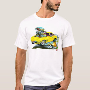 Gelbes Auto 1966-67 Korvette T-Shirt
