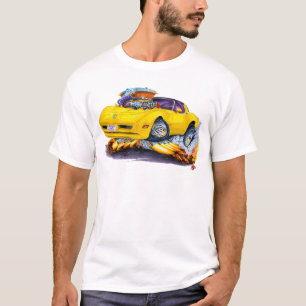 Gelbes Auto 1980-82 Korvette T-Shirt