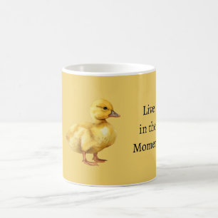 Gelbes Baby Entlein Kaffeetasse