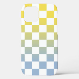 Gelbes bis hellblaues Ombré-Muster Case-Mate iPhone Hülle