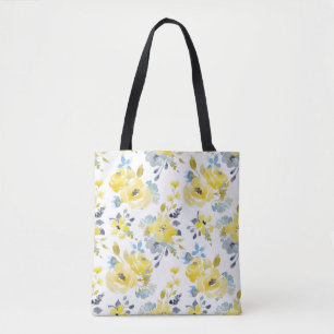 Gelbes Blumenmuster Tasche