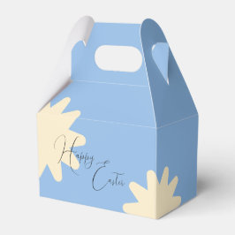 Gelbes Blumenstern-Geschenktüten-Design Geschenkschachtel