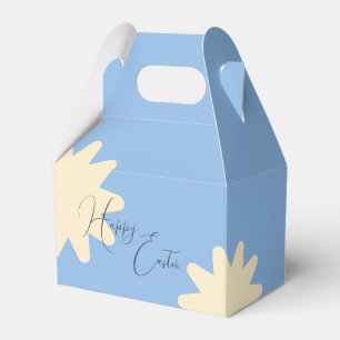 Gelbes Blumenstern-Geschenktüten-Design Geschenkschachtel