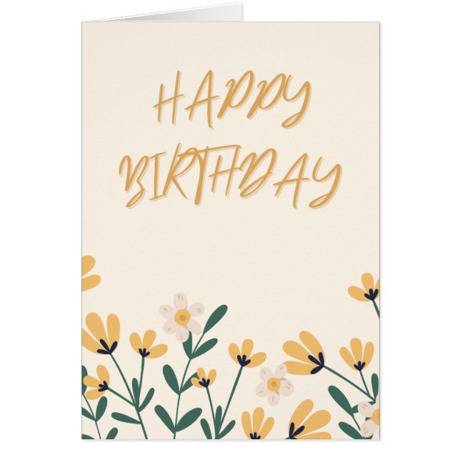 Gelbes Blut - Happy Birthday (Vorne)