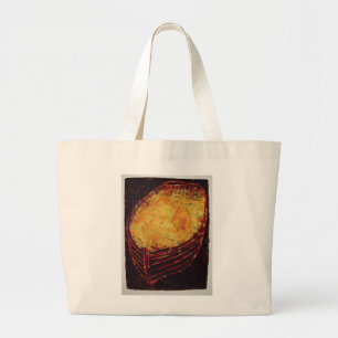 Gelbes Boot 2007 Jumbo Stoffbeutel