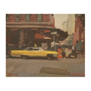 Gelbes Auto Poster Zazzle Ch