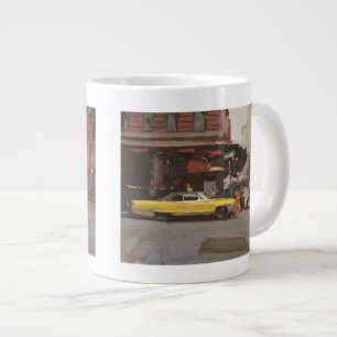 Gelbes Cadillac 2012 Jumbo-Tasse