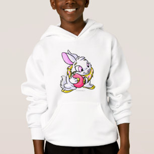 Gelbes Cybunny, das Negg umarmt Hoodie