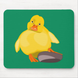 Gelbes Duckling-Maus-Pad - Benutzerdefinierte Farb Mousepad