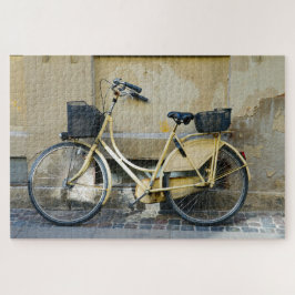 Gelbes Fahrrad, Kopenhagen, Dänemark