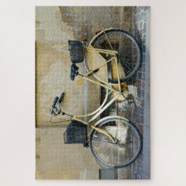 Gelbes Fahrrad, Kopenhagen, Dänemark