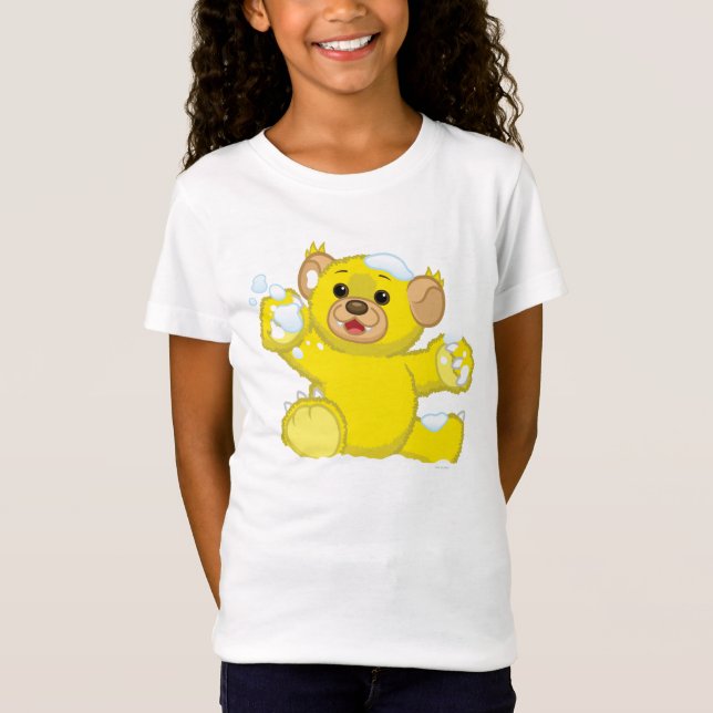 Gelbes flaumiges CUB T-Shirt (Vorderseite)