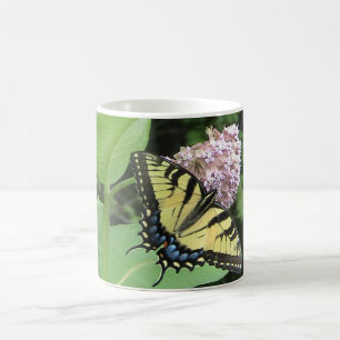 Gelbes Frack Butterfly Kaffeetasse