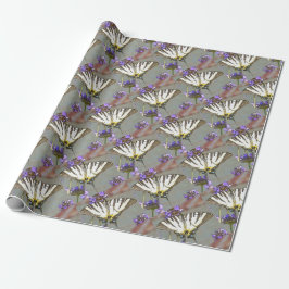 Gelbes Frack für Lilac-Blume Schwarz O Geschenkpapier