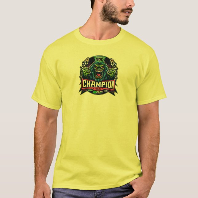 Gelbes Gelben Gelenk T-Shirt (Vorderseite)