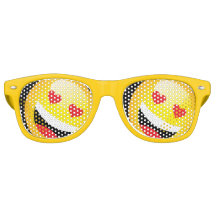 Gelbes Gesicht Emojo Party Emoticon Rave