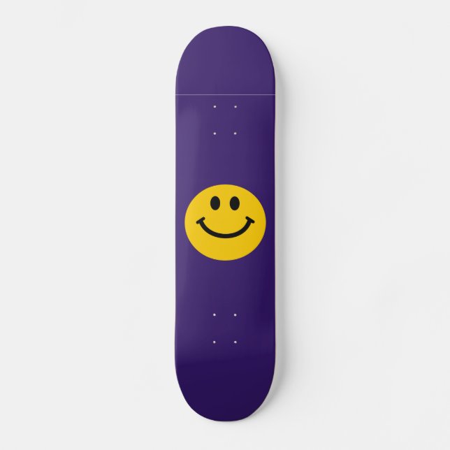 Gelbes Gesicht Skateboard (Vorderseite)