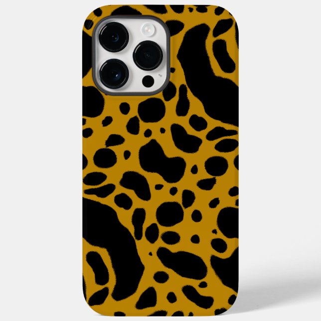 Gelbes Gift-Dart-Frosch Case-Mate iPhone 14 Pro Max Hülle (Rückseite)