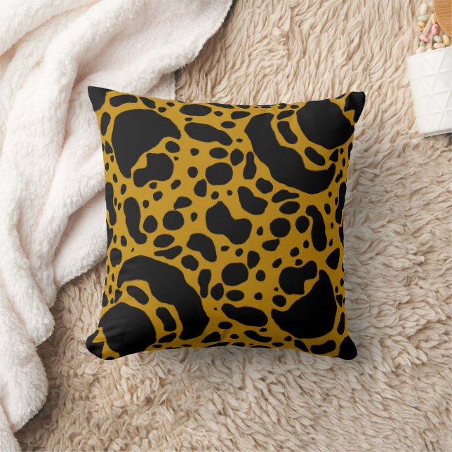Gelbes Gift-Dart-Frosch Kissen (Decke)