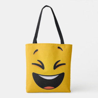 Gelbes glückliches Gesicht Tasche