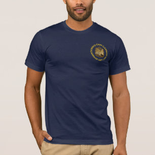 Gelbes Gold des Siegels des GAM Marine-T - Shirt