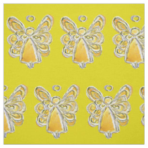 Gelbes Gold Guardian Engel Kunststoffe Stoff