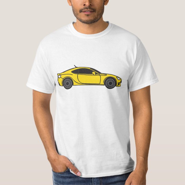 Gelbes großes BRZ T-Shirt (Vorderseite)
