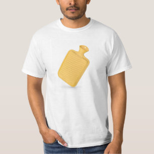 Gelbes Heizkissen mit heißem Wasser T-Shirt