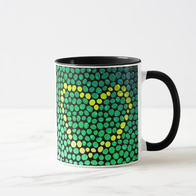 gelbes Herz Tasse (Rechts)