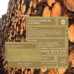 Gelbes Holz, Tischlerei, Tischlerwerbung Flyer<br><div class="desc">Gelbes Holz, Tischlerei, Flyer für Tischlerwerbung beim Visitenkartenladen.</div>