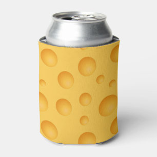 Gelbes Käse-Muster Dosenkühler