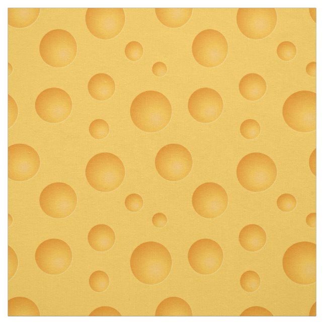 Gelbes Käse-Muster Stoff (Muster)