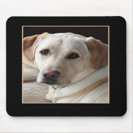 Gelbes Labrador retriever Mousepad