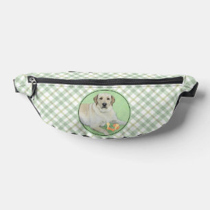 Gelbes Labrador Retriever & Tennis Balls Malerei Bauchtasche