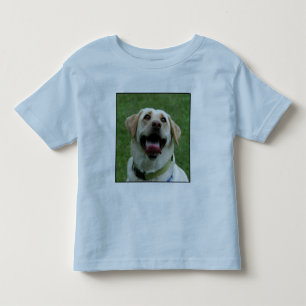 Gelbes Labrador scherzt T - Shirt