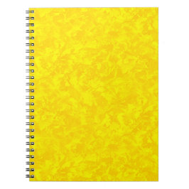 Gelbes Leaf Notizblock