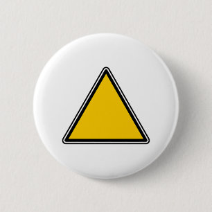 Gelbes leeres Zeichen Button