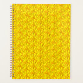 Gelbes Marigold Floral Nahtloses Muster Planer