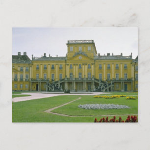 Gelbes Museum in der Stadt Kecskemet, Ungarische B Postkarte